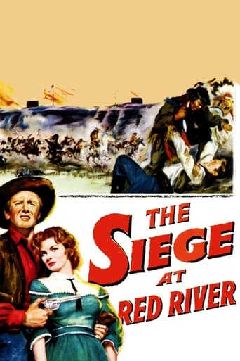 The Siege at Red River Poster of The Siege at Red River