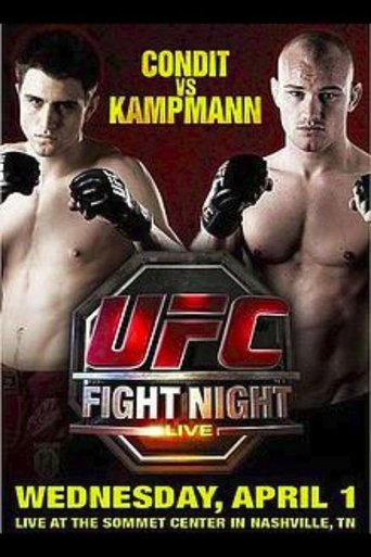 UFC Fight Night 18: Condit vs. Kampmann Poster of UFC Fight Night 18: Condit vs. Kampmann