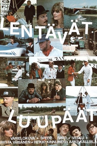 Lentävät luupäät Poster of Lentävät luupäät