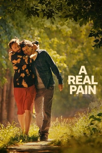 A Real Pain Poster of A Real Pain