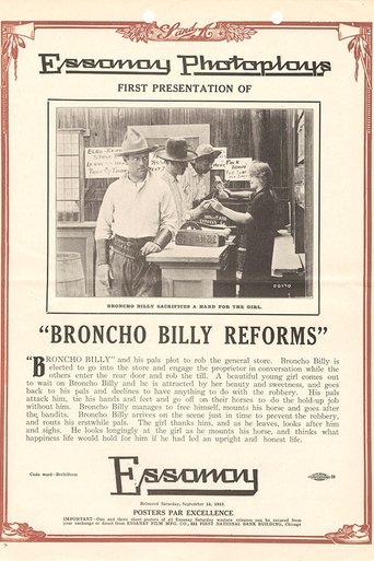 Broncho Billy Reforms Poster of Broncho Billy Reforms