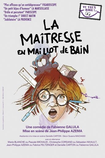 La maîtresse en maillot de bain Poster of La maîtresse en maillot de bain