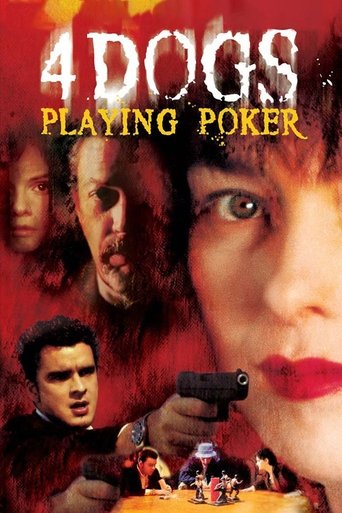 Four Dogs Playing Poker Poster of Four Dogs Playing Poker