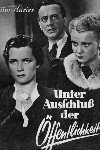Unter Ausschluß der Öffentlichkeit Poster of Unter Ausschluß der Öffentlichkeit