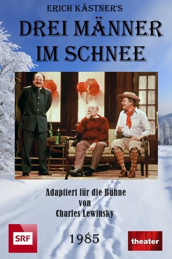 Drei Männer Im Schnee Poster of Drei Männer Im Schnee