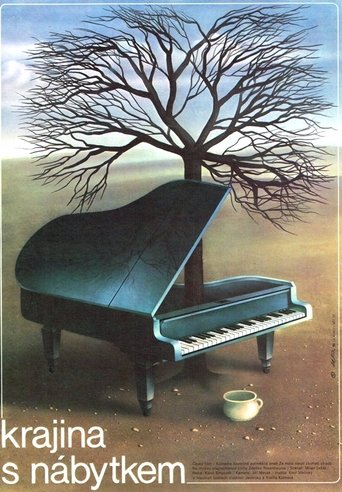 Landscape with Furniture Poster of Landscape with Furniture