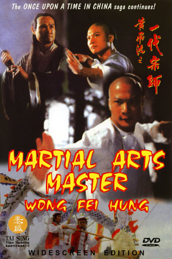 Martial Arts Master Wong Fei Hung Poster of Martial Arts Master Wong Fei Hung