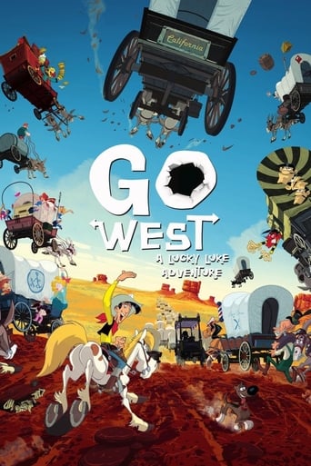 Go West: A Lucky Luke Adventure Poster of Go West: A Lucky Luke Adventure