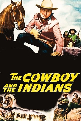 The Cowboy and the Indians Poster of The Cowboy and the Indians