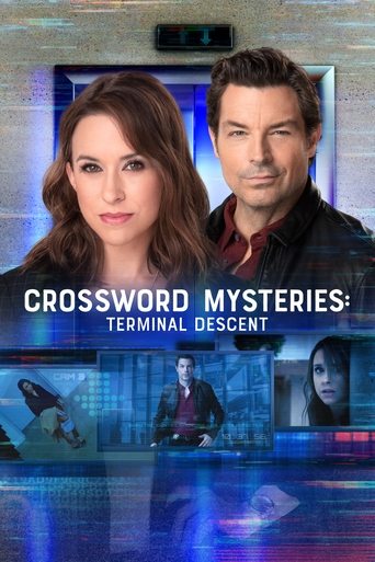 Crossword Mysteries: Terminal Descent Poster of Crossword Mysteries: Terminal Descent