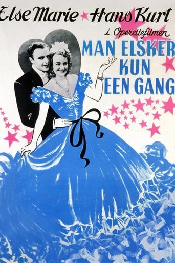 Man elsker kun een gang Poster of Man elsker kun een gang