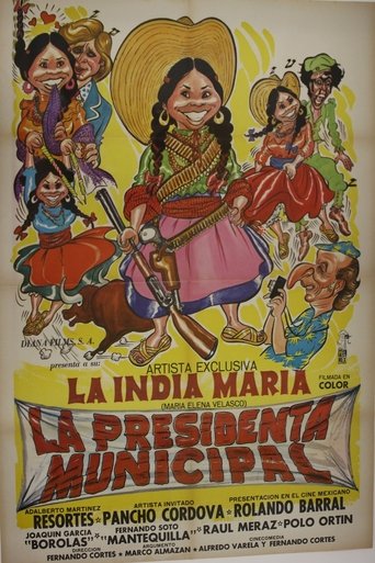 La presidenta municipal Poster of La presidenta municipal