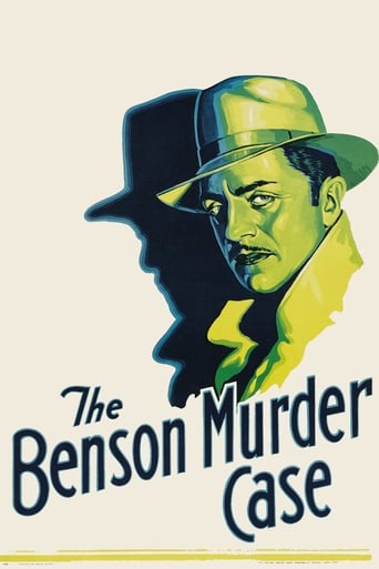 The Benson Murder Case Poster of The Benson Murder Case