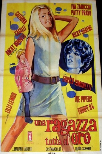 Una ragazza tutta d'oro Poster of Una ragazza tutta d'oro