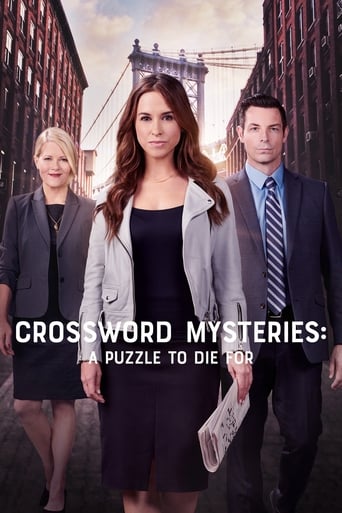 Crossword Mysteries: A Puzzle to Die For Poster of Crossword Mysteries: A Puzzle to Die For