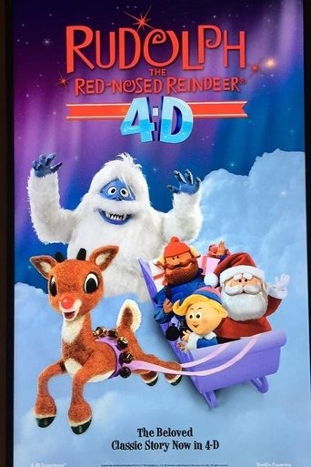 Rudolph the Red-Nosed Reindeer 4D Attraction Poster of Rudolph the Red-Nosed Reindeer 4D Attraction