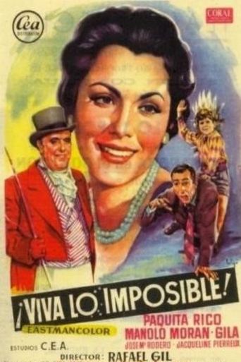 ¡Viva lo imposible! Poster of ¡Viva lo imposible!