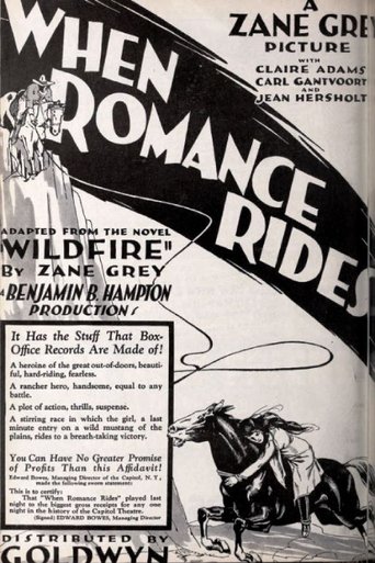 When Romance Rides Poster of When Romance Rides