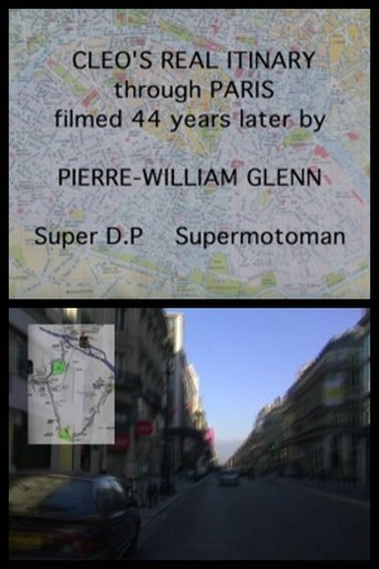 Cleo's Real Itinerary Through Paris Poster of Cleo's Real Itinerary Through Paris