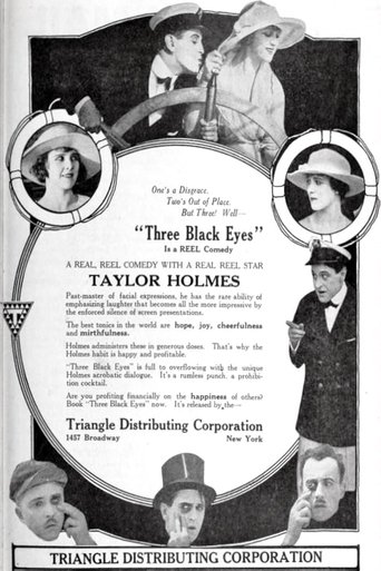 Three Black Eyes Poster of Three Black Eyes
