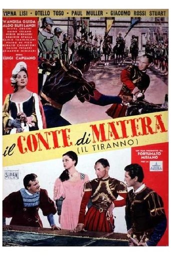 Il conte di Matera Poster of Il conte di Matera