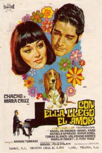 Con ella llegó el amor Poster of Con ella llegó el amor