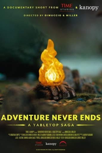 Adventure Never Ends: A Tabletop Saga Poster of Adventure Never Ends: A Tabletop Saga