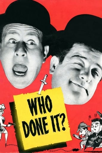 Who Done It? Poster of Who Done It?
