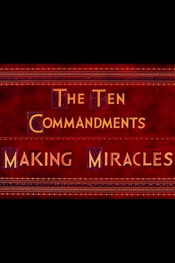 The Ten Commandments: Making Miracles Poster of The Ten Commandments: Making Miracles
