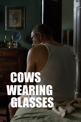 Cows Wearing Glasses Poster of Cows Wearing Glasses