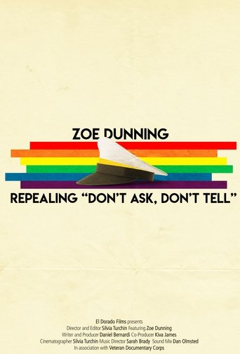 Zoe Dunning: Repealing "Don't Ask, Don't Tell" Poster of Zoe Dunning: Repealing "Don't Ask, Don't Tell"