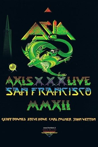 Asia - Axis XXX - Live San Francisco MMXII Poster of Asia - Axis XXX - Live San Francisco MMXII