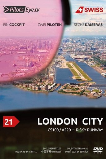 PilotsEYE.tv London City CS100/A220 Poster of PilotsEYE.tv London City CS100/A220