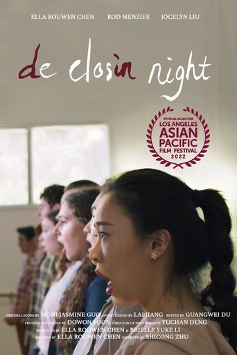 de closin night Poster of de closin night