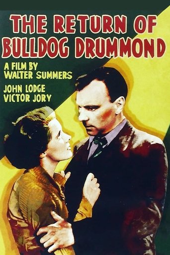 The Return of Bulldog Drummond Poster of The Return of Bulldog Drummond