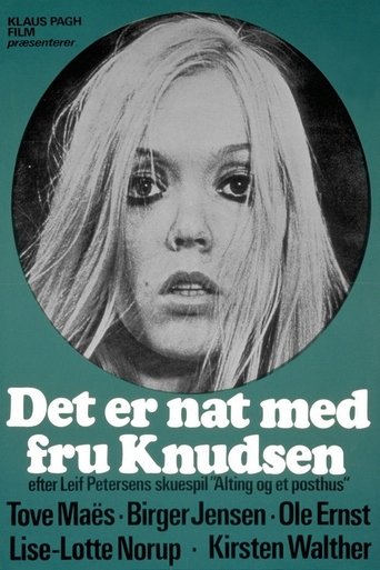 Det er nat med fru Knudsen Poster of Det er nat med fru Knudsen