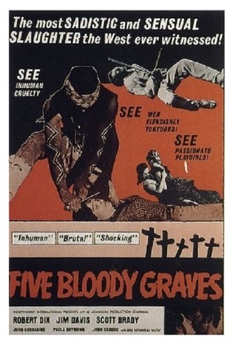 Five Bloody Graves Poster of Five Bloody Graves