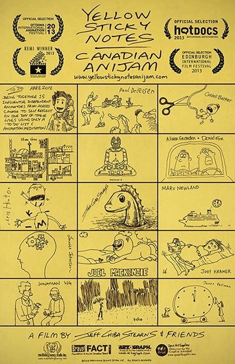Yellow Sticky Notes: Canadian Anijam Poster of Yellow Sticky Notes: Canadian Anijam