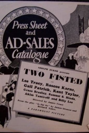 Two-Fisted Poster of Two-Fisted
