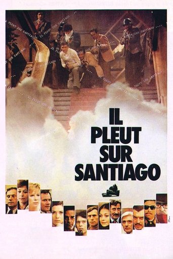 Rain over Santiago Poster of Rain over Santiago