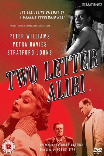 Two Letter Alibi Poster of Two Letter Alibi