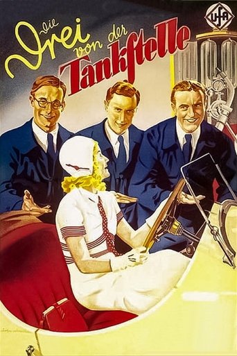The Three from the Filling Station Poster of The Three from the Filling Station