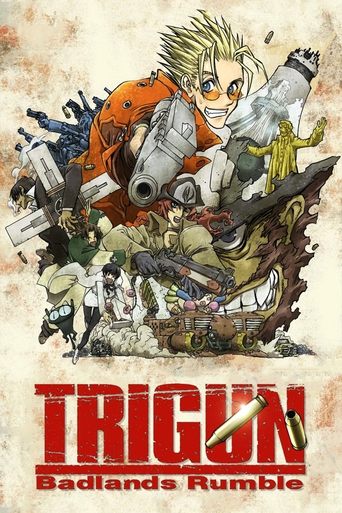 Trigun: Badlands Rumble Poster of Trigun: Badlands Rumble