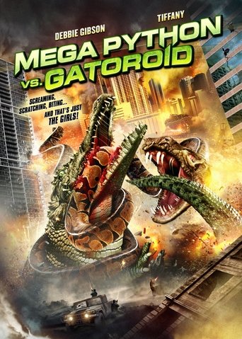 Mega Python vs. Gatoroid Poster of Mega Python vs. Gatoroid