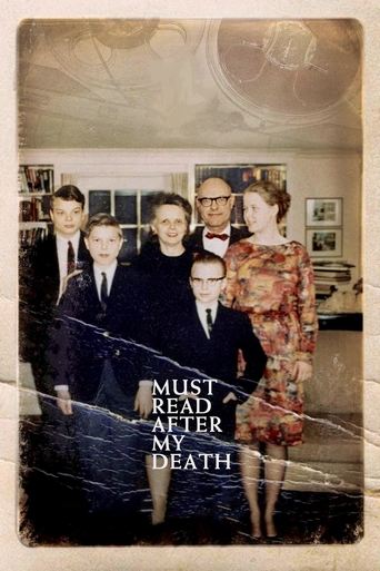 Must Read After My Death Poster of Must Read After My Death