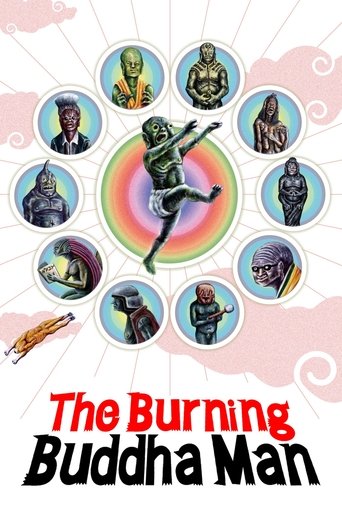 The Burning Buddha Man Poster of The Burning Buddha Man