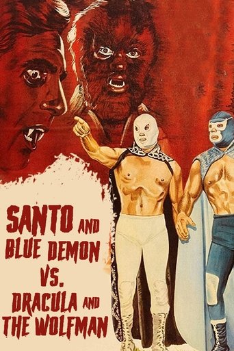 Santo and Blue Demon vs. Dracula and the Wolf Man Poster of Santo and Blue Demon vs. Dracula and the Wolf Man