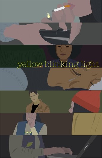Yellow Blinking Light Poster of Yellow Blinking Light