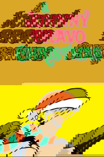 A Johnny Bravo Christmas Poster of A Johnny Bravo Christmas