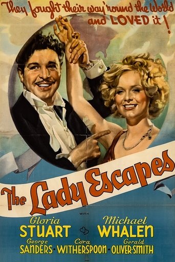 The Lady Escapes Poster of The Lady Escapes
